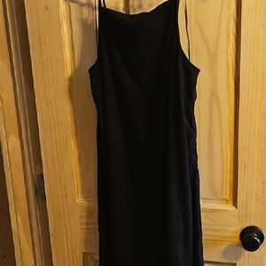 Old Navy Maternity Ribbed Black Dress